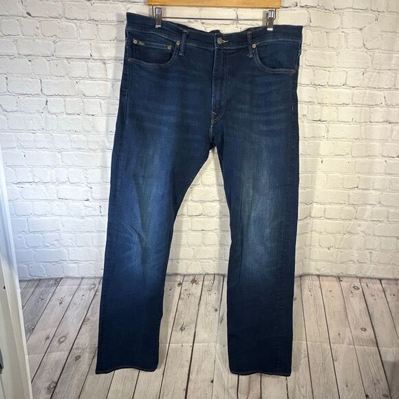 Polo Ralph Lauren Jeans Mens 38Tx36 Blue The Hampton Relaxed Straight - Picture 1 of 11